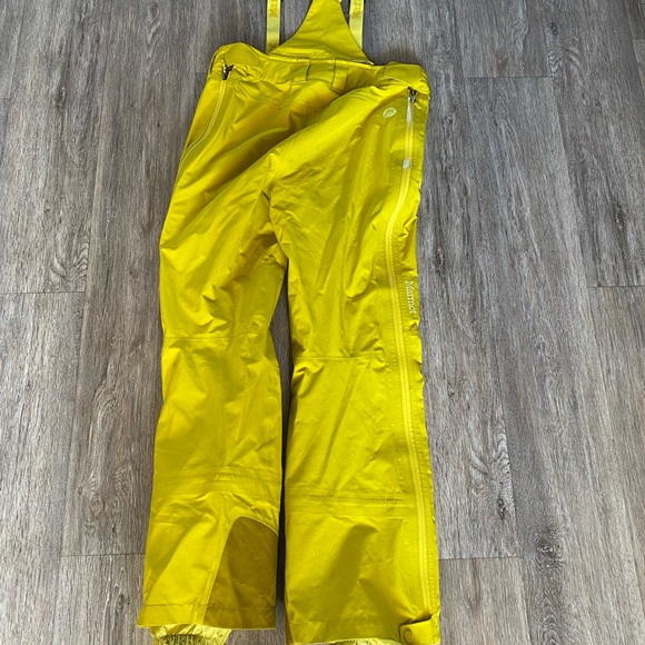 Marmot Gortex Snowbibs womens size medium - Picture 6 of 7